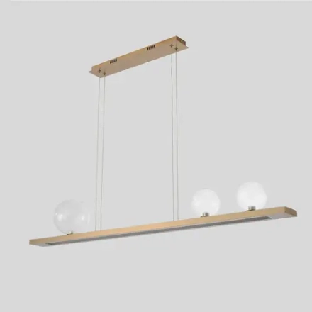 Светильник подвесной Crystal Lux AHORA SP1 L1200 BRASS 0053/204