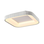 7767/56L AVRA LED SN 578 Светильник металл/белый LED (56Вт+14Вт) 3000-6000K 500х500 IP43 пульт ДУ+подсветка SHARMEL