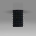 Накладной акцентный светильник черный DLN112 GU10