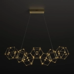 Подвесной светильник 90168/7 медь, LED