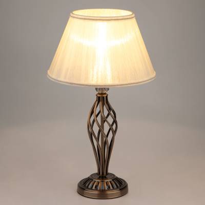 Настольная лампа 01002/1 античная бронза
