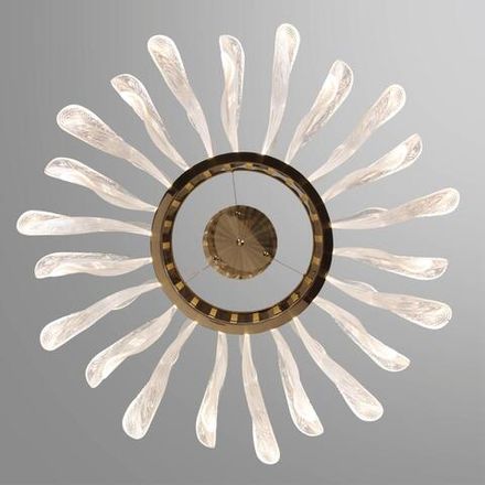 5089/115L L-VISION ODL25 559 под латунь/прозрачный/акрил Люстра LED 115W 3500K 7789Лм SIAMA