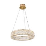 5071/70L HALL ODL24 613 золото/прозрачный/металл/хрусталь/стекло Люстра LED 70W 3700K VERSION