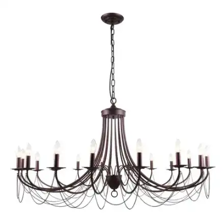 Подвесная люстра Plini 2590-18P, 18*E14*40W. ТМ F-Promo