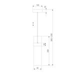 Подвесной светильник 50244/1 LED, LED