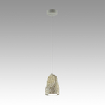 7010/1C L-VISION ODL25 235 Подвесной светильник серый/керамогранит IP20 LED 1*5W 3000K 220V PIETRA