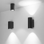 Светильник LGD-FORMA-WALL-R90-12W Day4000 (GR, 44 deg, 230V) (Arlight, IP54 Металл, 3 года)