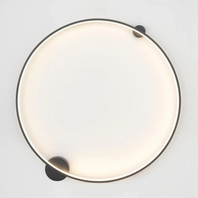 Бра Crystal Lux REAL AP35W LED BLACK 2791/435