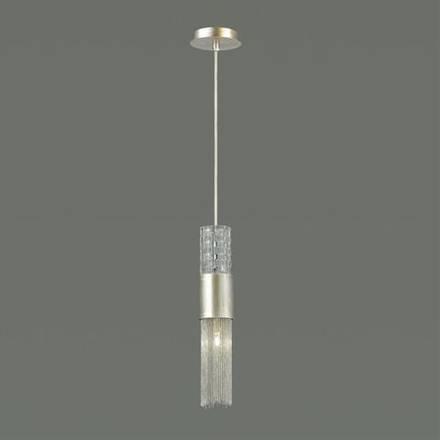 4631/1 HALL ODL20 671 серебристый/стекло/металл.цепочки Подвес G9 1*5W 220V PERLA