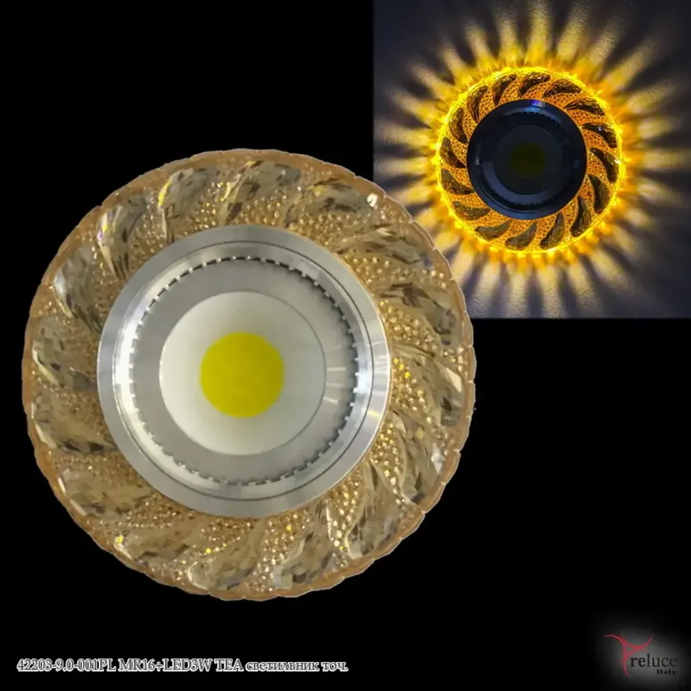 42203-9.0-001PL MR16+LED3W TEA светильник точечный Reluce, GU5.3х1 42203-9.0-001PL MR16+LED3W TEA светильник точечный Reluce, GU5.3х1