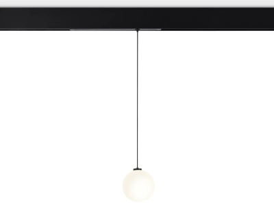 Светильник светодиодный диммируемый для шинопровода Magnetic 220V GL1442 BK/FR черный/белый матовый IP20 10W 3000K-6400K 120° D120 H1500 (Без ПДУ)