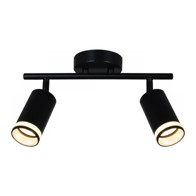 16001-9.5-002CT SPOT LIGHT GU10 BK светильник точечный Reluce Technical, GU10х2