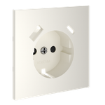 VLS001013 Накладка для розетки с заземлением и защитными шторками, с USB A+C, S70 (хлопок). (ТМ Maytoni)