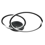 Потолочная люстра ARTE LAMP SIERRA A2211PL-2BK, 1хLED