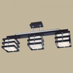 Citilux Киото CL133231 Люстра деревянная Венге Хром