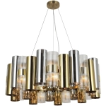 IL0525-6P-79 BRASS светильник потолочный ILLUMICO, E14х6