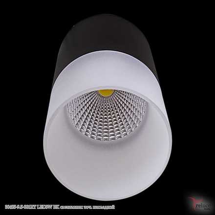 30405-9.5-001RT LED5W BK светильник точ. накладной