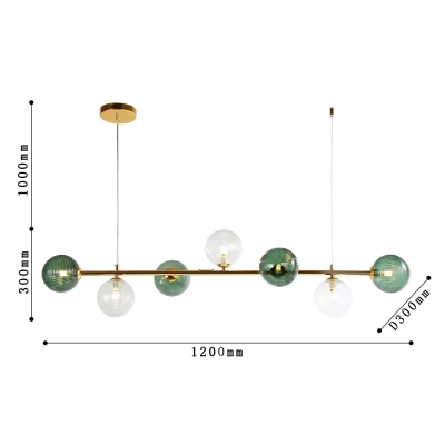 Подвесная люстра Infilato 4035-7P, 7*G9LED*5W. ТМ F-Promo
