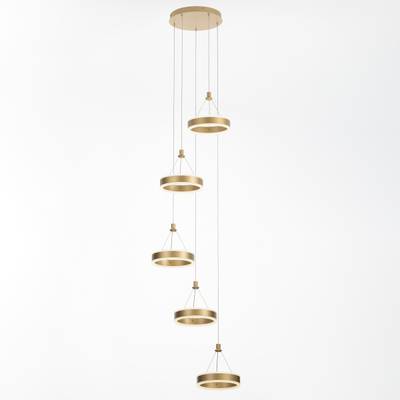 Citilux Дуэт CL719052 LED Подвесной светильник Золото