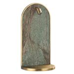 7175/3WL HIGHTECH ODL26 Настенный светильник  темно-зеленый/бронза/мрамор/металл IP20 LED 3W 250Лм 3000K 220-240V GIARDINO