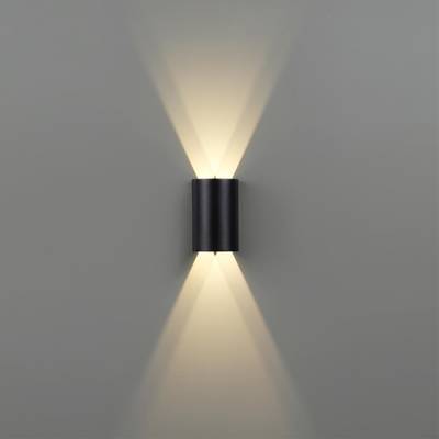 7125/4WL NATURE ODL25 Фасадный светильник черный/металл IP54 LED 5W 115° 100-240V BAR