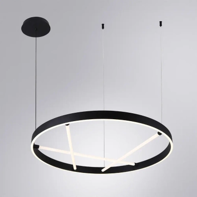 Подвесная люстра ARTE LAMP RICCO A1874SP-45BK, 1хLED