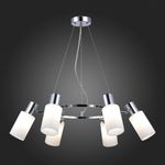 SLE1139-103-06 Люстра подвесная Хром/Белый E14 6*60W