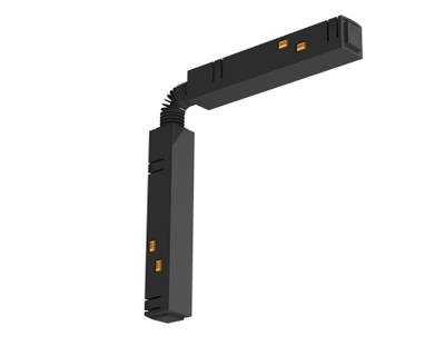 Коннектор питания гибкий угловой для шинопровода Magnetic GL3637 IP20 48V 255*18*18