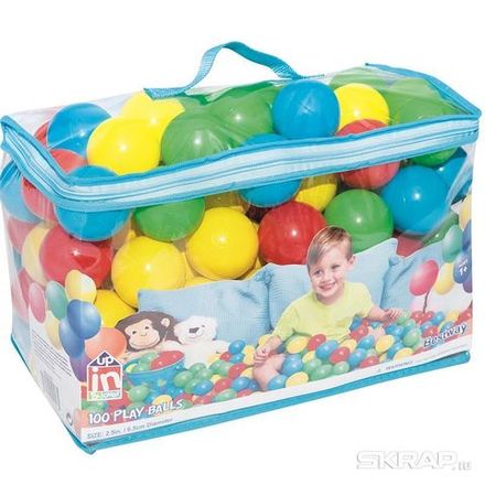 Шарики для игр Splash & Play 100шт, 6,5 см 52027 Bestway
