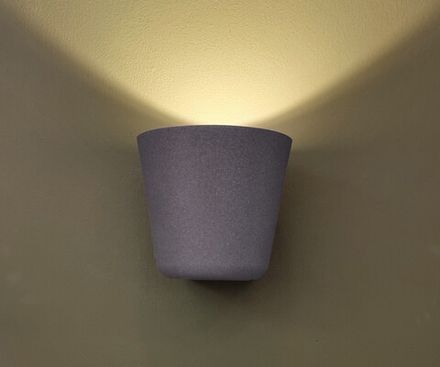 Настенный светильник уличный Векта серый w10*13 h9 Led 12w (3000K)