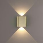 7107/2WL HIGHTECH ODL26 Настенный светильник бронза/металл IP20 LED 2W 3000K 220V MAGNUM