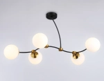 Подвесной светильник TR2548/5 BK/SB черный/бронза E27/5 max 60W 950*600*450