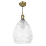 798021 Люстра GENNI 1х40W E27 ЛАТУНЬ/ПРОЗРАЧНЫЙ Lightstar