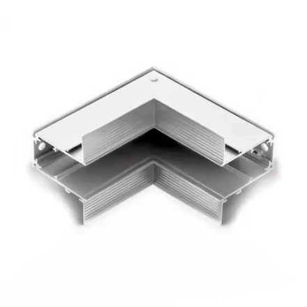 Slim Magnetic Коннектор угловой внутренний для встраиваемого шинопровода белый 85093/00
