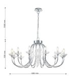 Подвесная люстра Bellis 2870-12P. ТМ Favourite