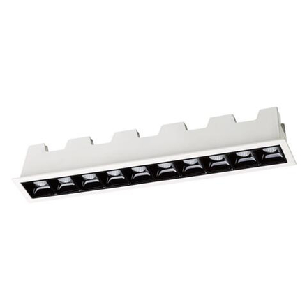 357622 SPOT NT18 551 белый/черный Встраиваемый светильник IP20 LED 3000K 20W 160-265V ANTEY