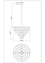 Каскадная люстра Divinare ROSIE 3511/17 LM-8, 8хE14