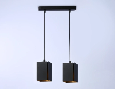 Светильник подвесной TN5133/2 BK черный E27/2 max 40W 260*80*1150