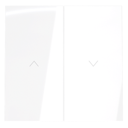 VLS002501 Клавиши для выключателя жалюзи, S70 (белый глянцевый). (ТМ Maytoni)