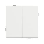 Механизм выключателя двухклавишный проходной SWT-TENDO-MKP2-SFPL-WH (230V, 10A) (Arlight, -)