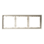 VLSM120311 Рамка металлическая на 3 поста, S70 Metal (никель). (ТМ Maytoni)