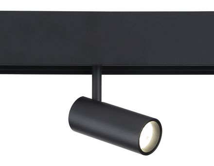 Светильник светодиодный для шинопровода Magnetic  GL3814 BK черный IP20 7W 4200K 48V 24° D35*80