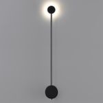 7008/5WLA HIGHTECH ODL25 319 черный/металл/акрил Настенный светильник LED 3000/4000K тумблер на корп. 5W 220V CRI &gt; 90 SATELLITE