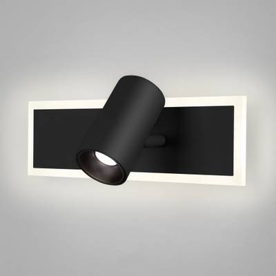 Настенный светодиодный светильник с USB и Type-C 20127/1 LED черный
