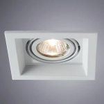 Точечный встраиваемый светильник Arte Lamp CANIS A6661PL-1WH, 1хGU10