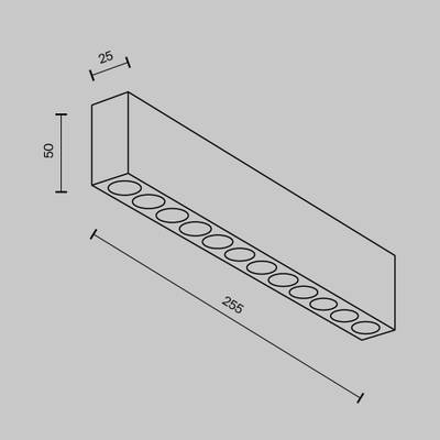Потолочный светильник Points 3000K-6000K 20Вт 36° IP 20 C066CL-20W3-6K-W. TM Maytoni