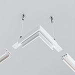 Коннектор угловой Exility накладной низкопрофильный, TRAM034CL-41W. TM Maytoni