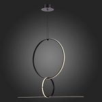 SL6113.433.01 Светильник подвесной ST-Luce Черный LED 1*50W 4000K