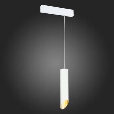 ST508.503.01 Св-к трек. Белый GU10 1*50W  IP20 D60xH300 180-240V Без ламп