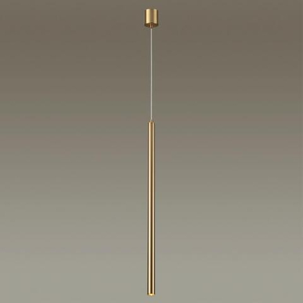 4374/3L HIGHTECH ODL23 281 золото/металл Подвесной светильник (база для встройки в комплекте) IP20 LED 3W 237Лм 3000K FIANO